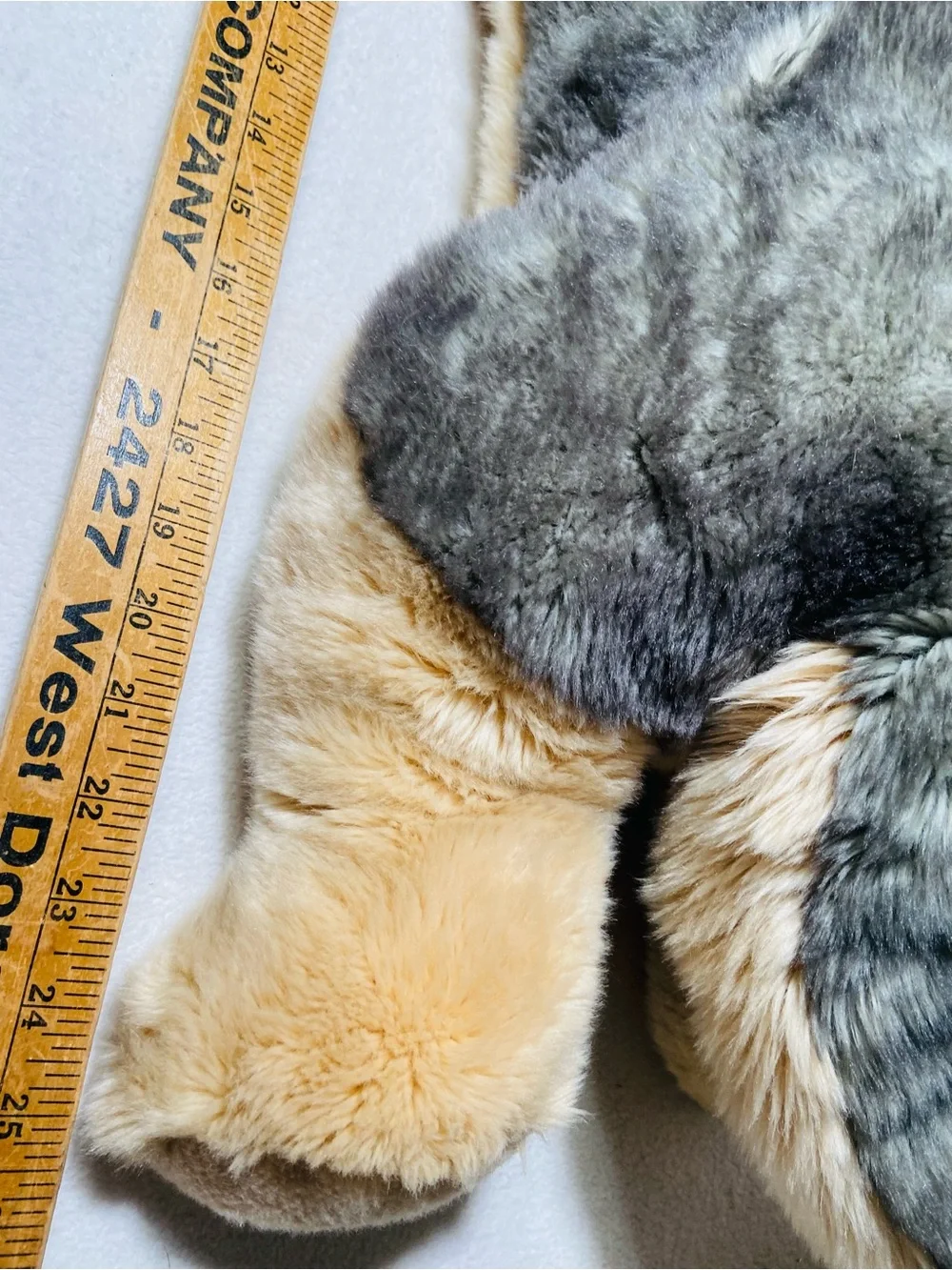 25” Retired Aurora Super Flopsie Wolf Plush